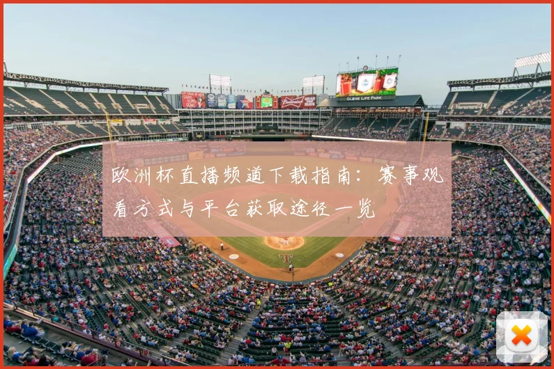 欧洲杯直播频道下载指南:赛事观看方式与平台获取途径一览